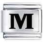 Arial Black Font Alphabet M Numbers Letters & Symbols Italian Charms