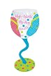 Evergreen Flip Flop Wine Glass Evergreen Flip Flop Wine Glass