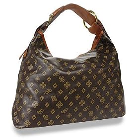 Louis Vuitton Inspired Large Hobo