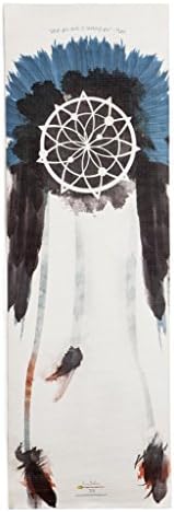 La Vie Boheme Warrior Printed Yoga Mat Blue