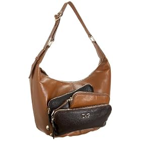 D&G Dolce & Gabbana DB1011 E1734 89001 Mindy Goatskin Hobo