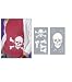 Dritz(R) Graphic T Flock Iron-On-Skull & Crossbones- White