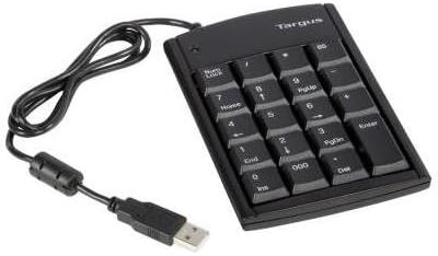 Targus PAUK10U Ultra Mini USB Keypad - USB - 19 Keys - Silver