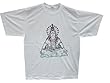 T Shirt Gray Yoga Tees Short Sleeves Shiva Printed Tee-shirt XL T Shirt Gray Yoga Tees Short Sleeves Shiva Printed Tee-shirt XL