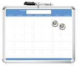 Board Dudes 11x14 Metalix Framed Magnetic Calendar - Colors May Vary (12038-4)