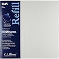 C.R. Gibson K45 Unimount Magnetic Sheet Refills for the P45 and P3X Series Photo Albums, 12x12" Pages, Pack of 5