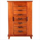 Milano Paprika 18.5" High Armoire Jewelry Box