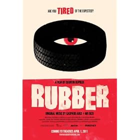 RUBBER - OLLY MOSS - US MOVIE FILM WALL POSTER - 30CM X 43CM