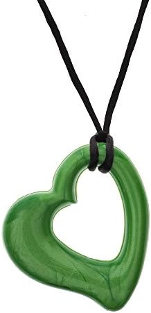 Miller Heart - Zest - Chew Necklace for Sensory, Oral Motor, Anxiety, Autism, ADHD