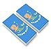 Meowmaid Cat Mermaid Funny Humor Eraser Set of 2