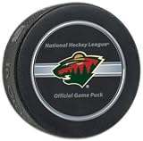 Minnesota Wild NHL Hockey 2008 Official Game Puck (Quantity of 1)