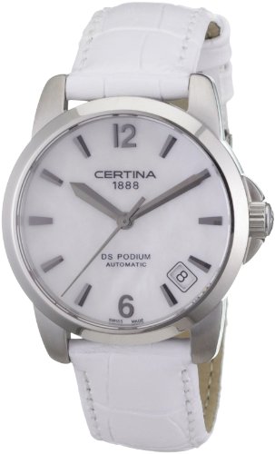 Certina Damen-Armbanduhr XS Certina DS Podium Lady Automatik Analog Leder C001.207.16.117.00