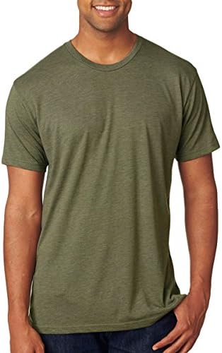Next Level 6010 Men's Tri-Blend Crew Tee - Military Green - XL