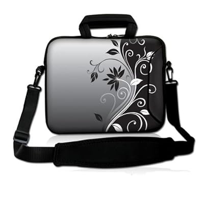 17.3" Laptop Sleeve with Extra Side Pocket , Soft Carrying Handle & Removable Shoulder Strap / Notebook Bag Case for Apple Macbook Air Pro Acer Asus Dell HP Sony 17" 16" 16.4" and More
