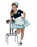 Car Hop Girl Kids Costume