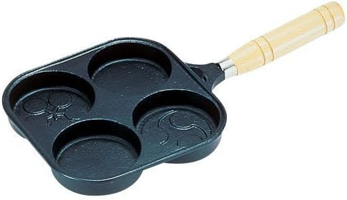 New Cast Iron Obanyaki Pan Made In Japan by Ishigaki