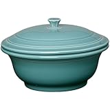 Fiesta 70-Ounce Covered Casserole, Turquoise