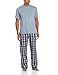 Majestic International Men's Crew-Neck Top With Lounge Pant And Short Set
