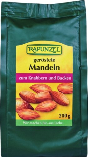 Rapunzel Mandeln geröstet, 2er Pack (2 x 200 g) - Bio