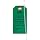 Brady 86452 5-3/4" Height, 3" Width, B-852 Reusable Dura-Tag, Black On Green Color Scaffolding Tags (Pack Of 10)