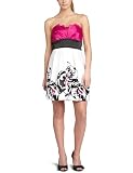 Teeze Me Junior's Color Blocking Print Dress