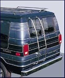 Surco Stainless Steel Van Ladder Chevy '97