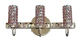 Schonbek ELW1606PL Silver / Plum Strass Geometrix--Elements Crystal Three Light Up Lighting 15