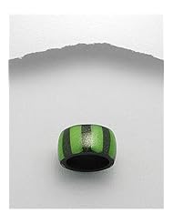 Lawn Green Resin Ring