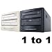 DVD Duplicator built-in Pioneer DVR-117D 20X Burner/1 to 1