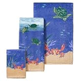 Turtle Bay Tropical Bath Towel Ensemble