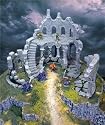 Wargames Scenery Terrain Ruined Tower Kit - Ideal for Lord of the Rings
