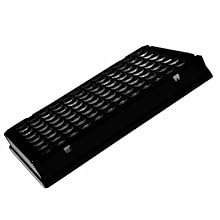 Corning Axygen P-96-450R-BK Deep Well 96-Well x 500 microliter Assay Storage Microplate with Round Bottom Wells, Black (1 Case: 10 Plates/Unit; 5 Units/Case)