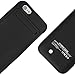 Btopllc Portable Slim Rechargeable External Battery Case External Power Bank Charger Built-in Battery Case for iPhone 6/6s 4.7 inch, 3500mAh Charger Case Powered Backup Battery Case (Black)