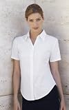 Lady-Fit kurzarm Oxford Bluse