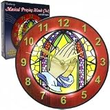 Newhall Musical Praying Hands Clock
