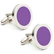 Purple Dot Cufflinks