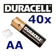 Duracell Alkaline Batterie MN1500 OEM Mignon AA Sonderpack, 40 Batterien + 1 Akkubox