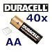 40 Stück Duracell Alkaline Batterie MN1500 OEM Mignon AA Sonderpack Plus einer 4er Premium Akkubox von wns-emg-world GRATIS