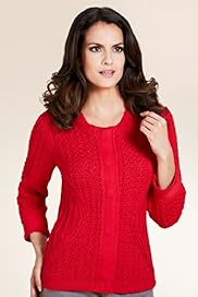 Per Una Chunky Knit Panelled Cardigan