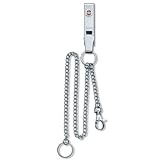 Victorinox Gürtelanhänger Multiclip mit 2 Ketten, silber, 4.1860