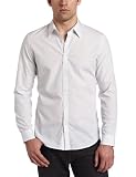 Calvin Klein Sportswear Men's Slim Fit Longsleeve Mini Stripe Shirt