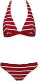 Tommy Hilfiger - Bikini - Femme - Rouge (Tango Red-Eur) - Taille FR : 40 (Taille fabricant : 12)