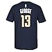 Paul George Indiana Pacers NBA Adidas Player T-Shirt - Blue
