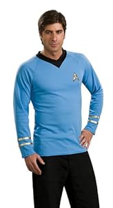 Star Trek Classic Deluxe Spok Shirt Size Medium