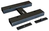 Polaris RZR Rear Tire Carrier (Black Powder-Coat)