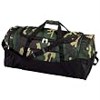 Extreme Pak Camo 30" 600D Duffle Bag, Green Camouflage & Black Extreme Pak Camo 30" 600D Duffle Bag, Green Camouflage & Black