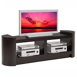Furnitech FT76RL - 76 Classic Modern Plasma/LCD Entertainment Console
