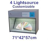 Gowe® Color Matching Cabinet 4 light sources