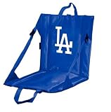 Logo Chairs mlb-stadium-seat MLB Stadium Seat Beach Chair with Cushion MLB Team: Los Angeles Dodgers