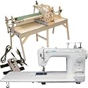 Grace Machine Quilter Pro (GMQ Pro) Machine Quilting Frame, 4th Rail, Juki TL98Q, Grace Speed Control, Bungee Clamps & QuiltCAD Quilting Pattern Software (GMQ Combo 3)